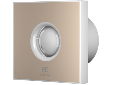 Вентилятор вытяжной серии Rainbow EAFR-100T beige с таймером