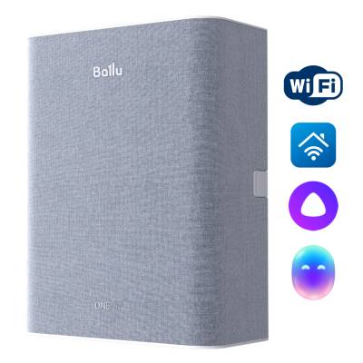 Очиститель воздуха приточный Ballu ONEAIR ASP-100 серый Wi-Fi